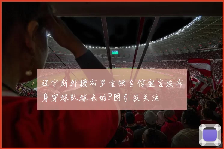 辽宁新外援布罗金顿自信宣言发布身穿球队球衣的P图引发关注